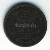 1876KB 10Kr Ag "Váltó Pénz" T:3