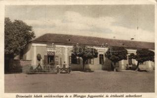 Diósviszló Hangya, hősi emlékoszlop