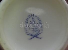 Kézzel festett sorszámozott Viktória-mintás jelzett Herendi porcelán váza hibátlan állapotban /
Hand...