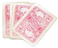 Régi Piatnik Nándor komplett franciakártya pakli 1 sérült lappal