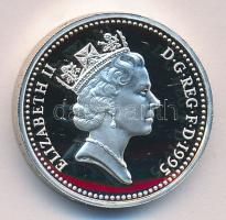Nagy Britannia 1995. 1Ł Ag eredeti dísztokban tanúsítvánnyal T:PP
Great Britain 1995. 1 Pound Ag in ...