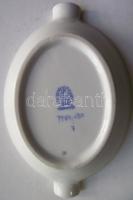 Kézzel festett sorszámozott Viktória-mintás jelzett Herendi porcelán hamutál hibátlan állapotban /
H...