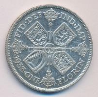 Nagy Britannia 1933. 1Fl Ag "V.György" T:2- Great Britain 1933. 1 Florin Ag "George V" C:VF