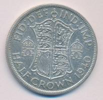 Nagy-Britannia 1940. 1/2Cr Ag V. György T:2-/3 Great Britain 1940. 1/2 Crown Ag "George V" C:VF/F