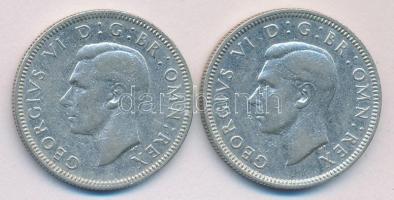 Nagy-Britannia 1942/45. 1Sh Ag VI. György T:2
Great Britain 1942/45. 1 Shilling Ag "George VI&q...