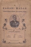 Óváry József: A kanári madár tenyésztése és ápolása. Bp, é.n., a szerző kiadása, Krammer és Erhardt Nyomdája, p40. Kiadói papírborítású füzet, a borító sérült, belül jó állapotban