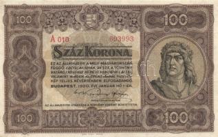 1920. 100K "Orell Füssli Zürich" T:II