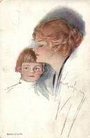 Mother's pride, artist signed