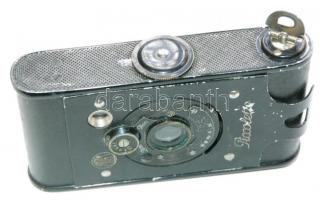 1926-1932 Ikon Zeiss Piccolette típusú harmonikás fényképezőgép Contessa Nettel lencsével bőr tokjáb...