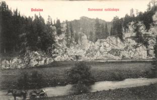 Dobsina, Sztracenai sziklakapu