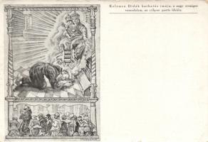 Kelemen Didák, biography on backside, s: Muchlebeck (small tear)