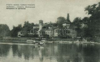 Hydroplane, airmail, Torino-Trieste line (EK)