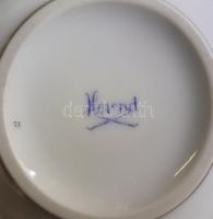Kézzel festett apró virágokkal díszített Herendi porcelán tálka /
Handpainted Herend chinaware bowl ...