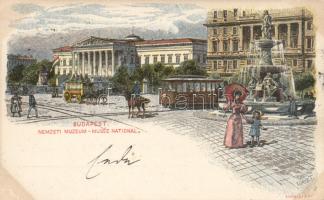 1896 Budapest Ezredéves Országos Kiállítás, Nemzeti Múzeum, 2kr Ga. s: Dörre