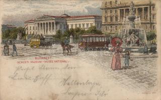 1897 Budapest Ezredéves Országos Kiállítás, Nemzeti Múzeum, 2kr Ga. s: Morelli (small tear)