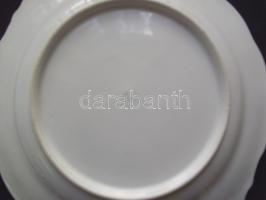 Jelzett kolozsvári Iris porcelán tányér /
Iris chinaware plate d: 28cm