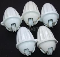 5db Zsolnay porcelán ajtó/lámpa súly 9x14cm