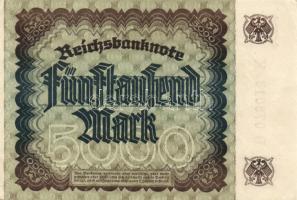 Német Birodalom/Császárság 1922.10.19. 500.000M + 1922.12.1. 5000M + 1923.2.1. 100.000M T:II,III
Ger...