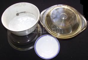 Nagy vegyes bolhapiac tétel benne kerámiák, régi autórádió egyéb