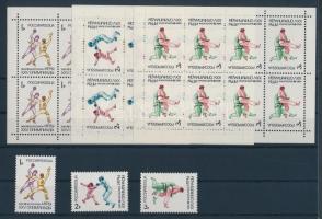 1992 Nyári olimpiai játékok, Barcelona sor + kisívsor Mi 245-247