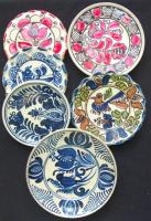 Kerámia tétel: korondi és egyéb fali tányérok, porcelánok is