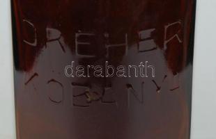 "Dreher Kőbánya" feliratú régi barna sörösüveg 1,5l