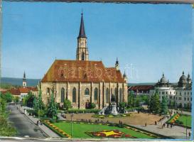 19db román postatiszta modern városképes lap, (5db Kolozsvár, 7db Marosvásárhely, 2db Nagyvárad, 2db Meggyes, 2db Szováta)