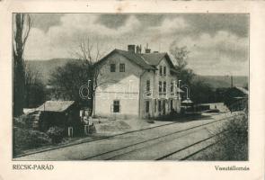 Recsk-Parád vasútállomás