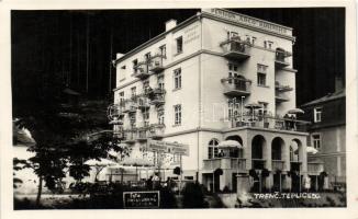 Trencsénteplic Restaurant and Hotel of Alojz Rosenfeld (fa)