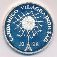1997. 750Ft Ag "Labdarúgó VB" T:PP Dísztokban, tanúsítvánnyal