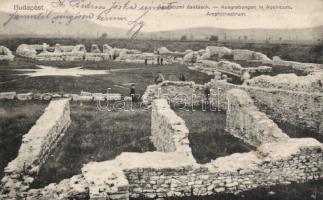 Budapest III. Aquincum, ásatások, Divald & Monostory