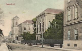 Nagyvárad street, church