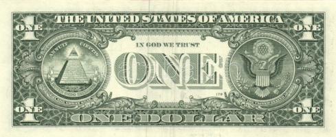 Amerikai Egyesült Államok 1995. 1$ "L" (2x) egymás utáni sorszámmal + 2006. 1$ "F&quo...