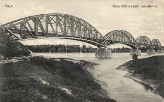Baja Bátaszéki vasúti híd (EK)