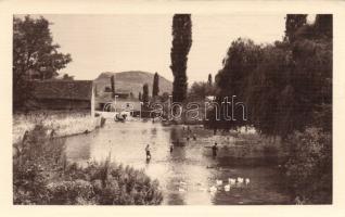 Tapolca Kistó, hátoldalán térkép