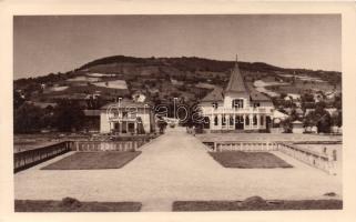 Révfülöp, hátoldalán térkép