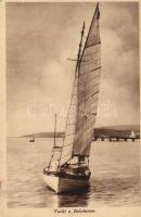 Balaton a Dongó yachttal