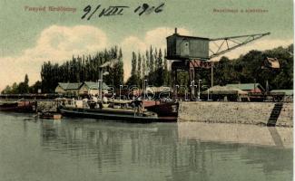 Fonyód fürdőtelep bazalthajó