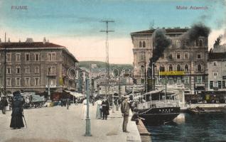 SS Bakar in Fiume port