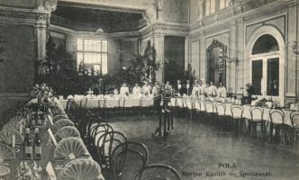 Pola maritime casino, dining room interior