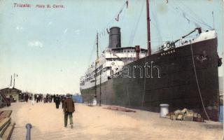 SS Bruenn in Trieste port