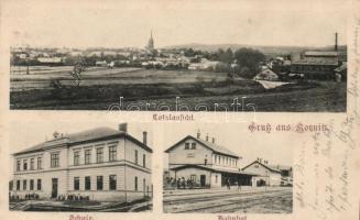 Chornice / Kornitz with railway station