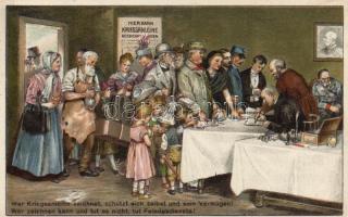 War loan propaganda litho (non pc)