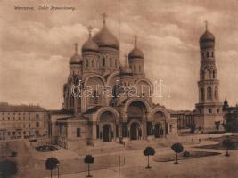 Warsaw Orthodox cathedral, panoramacard