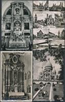 kb. 150 db modern, fekete-fehér külföldi városképes lap, főleg Európa