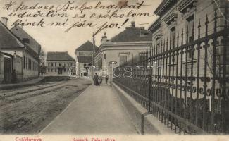 Csáktornya Kossuth Lajos street, Hotel Zrínyi (EB)