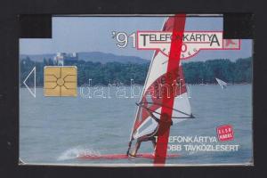 1991 Surf telefonkártya 50 egységes használatlan első kiadás