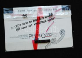 1991 Surf telefonkártya 50 egységes használatlan első kiadás