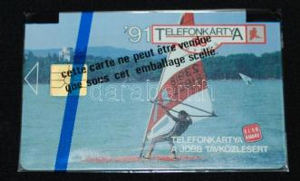 1991 Surf telefonkártya 50 egységes használatlan első kiadás
