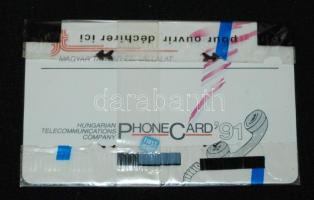 1991 Surf telefonkártya 50 egységes használatlan első kiadás